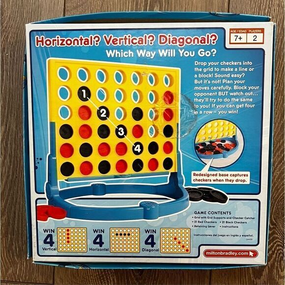 The Original Game of Connect 4 by Milton Bradley Hasbro 2006 Complete - Picture 2 of 3